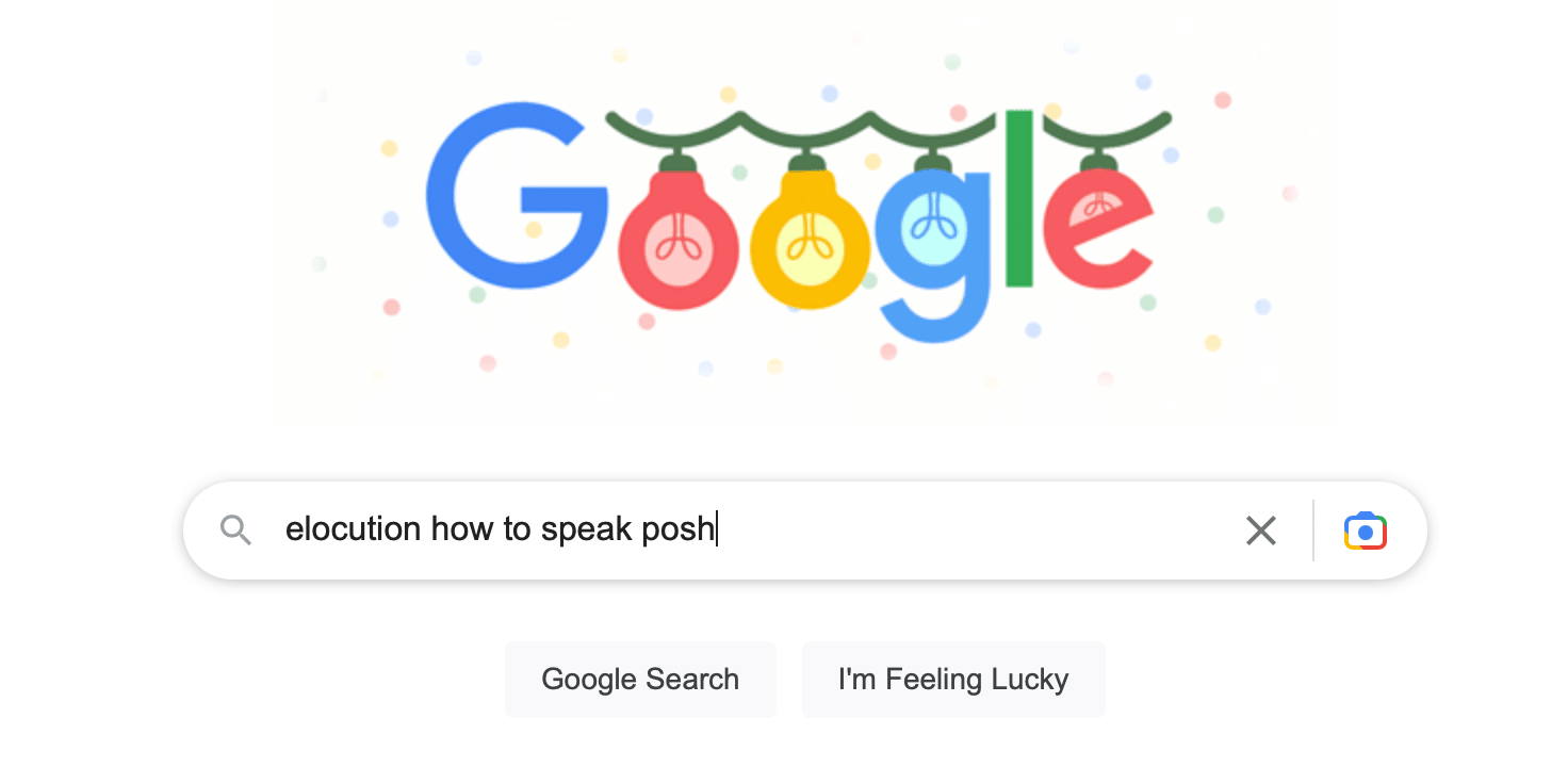 elocution how to speak posh search on Google